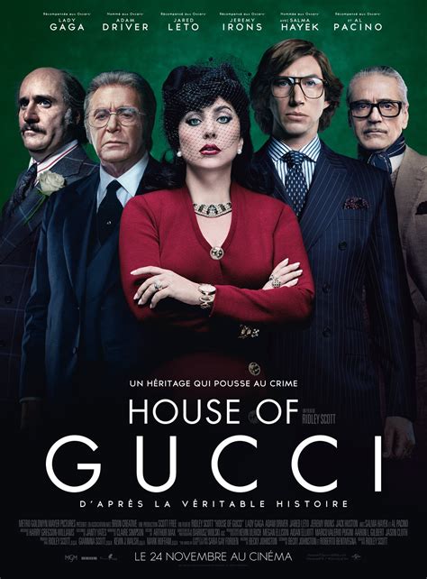 maison gucci film acteur|house of gucci filming.